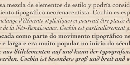 Cochin Font Poster 5